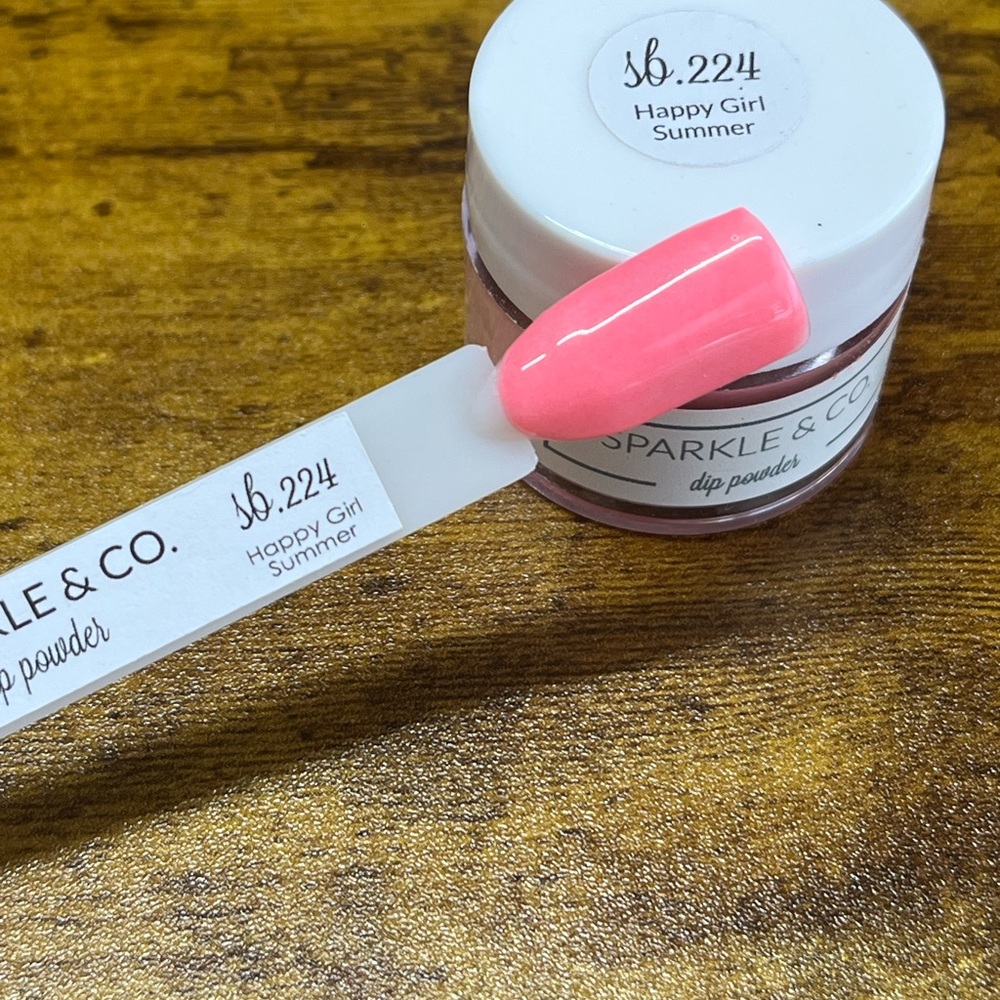Sparkle & Co. Dip Powder- Happy Girl Summer